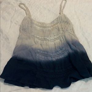 Billabong blue ombré tank